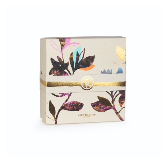 Ukrasna kutija za pakovanje poklona bež- zlatna