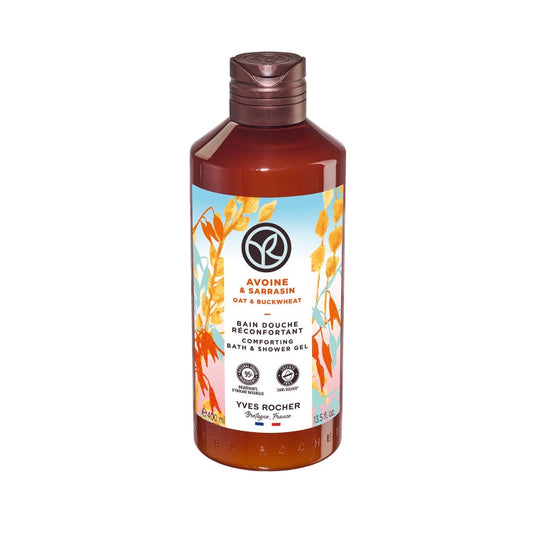 Oat and buckwheat shower gel