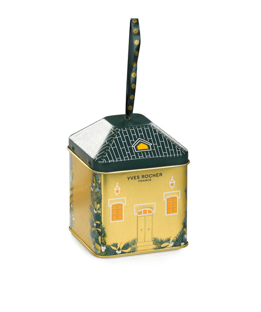 Metalna ukras- kućica za pakovanje poklona