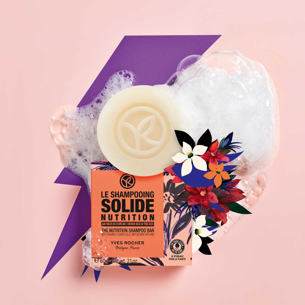 Solid shampoo for hair restoration