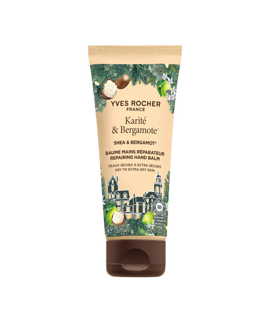 Obnavljajući balzam za ruke Ši buter i Bergamot