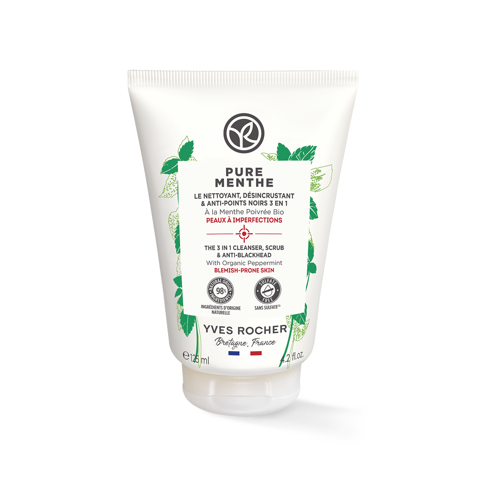 3 in 1 face cleansing gel from blackheads