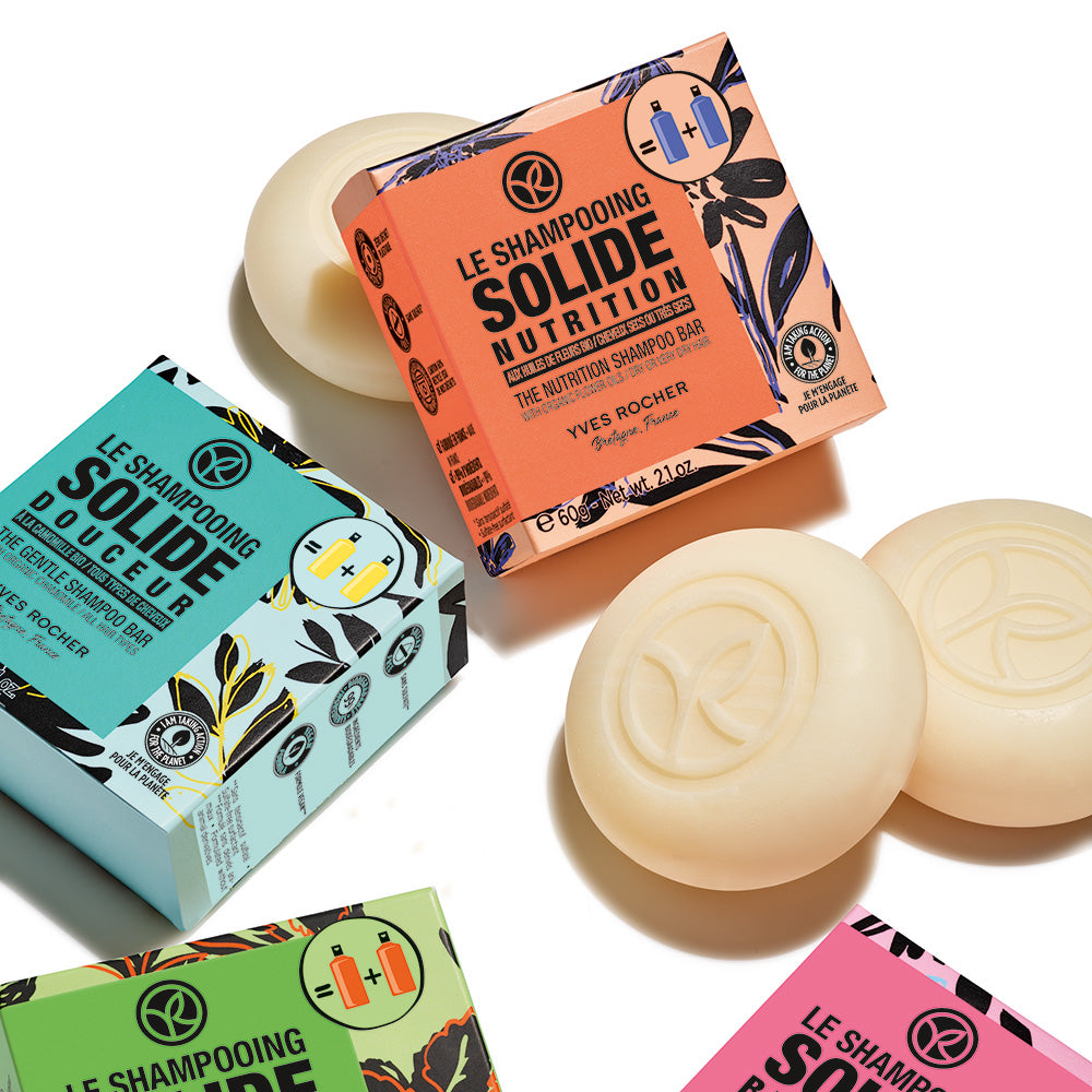 Solid shampoo for hair restoration