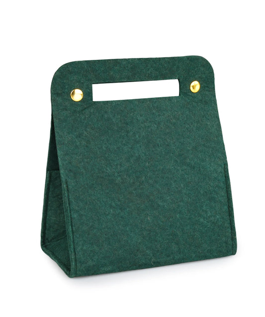 Plišana zelena poklon-kutija