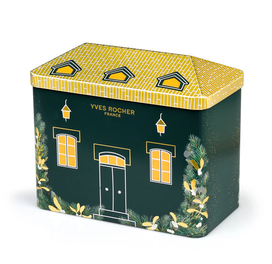 Metalna kutija-kućica za poklon