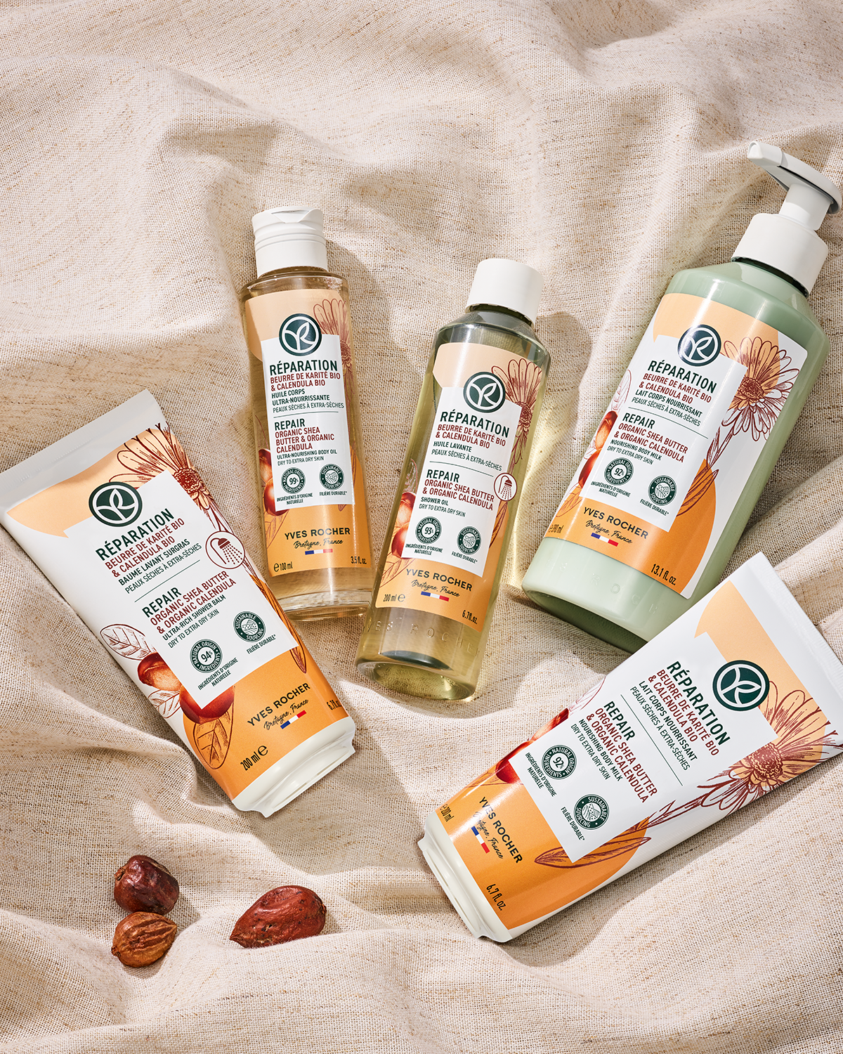 Intensive nourishing shower gel for dry skin