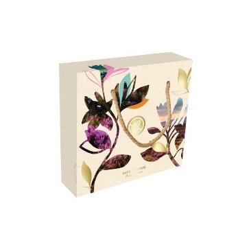 Ukrasna kutija za pakovanje poklona bež