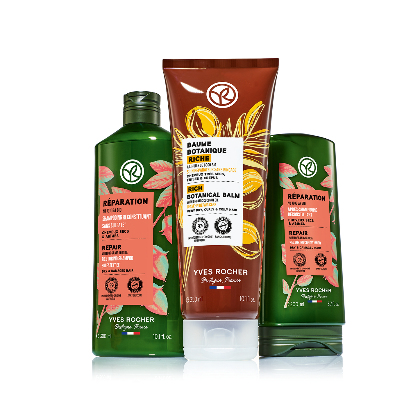 Leave-in conditioner for dry and curly hair