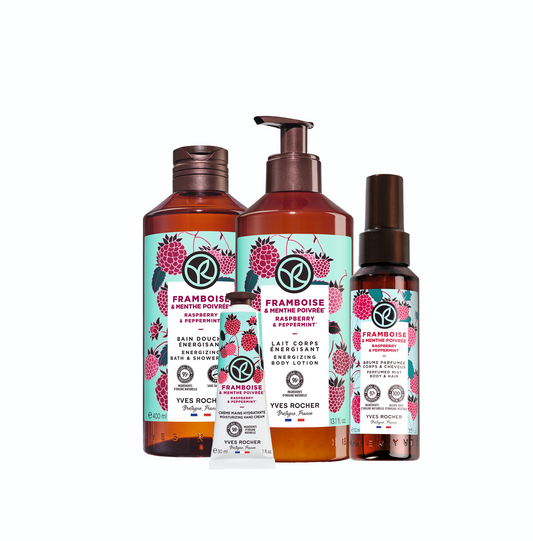 Set Malina & Menta – osvežavajući voćni ritual