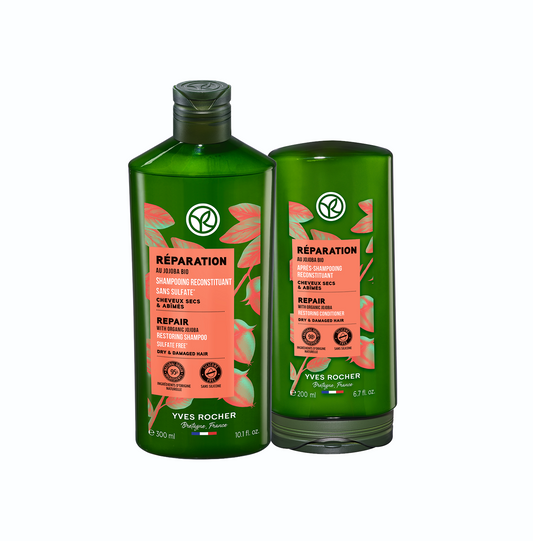 Set za suvu i oštećenu kosu sa jojobinim uljem