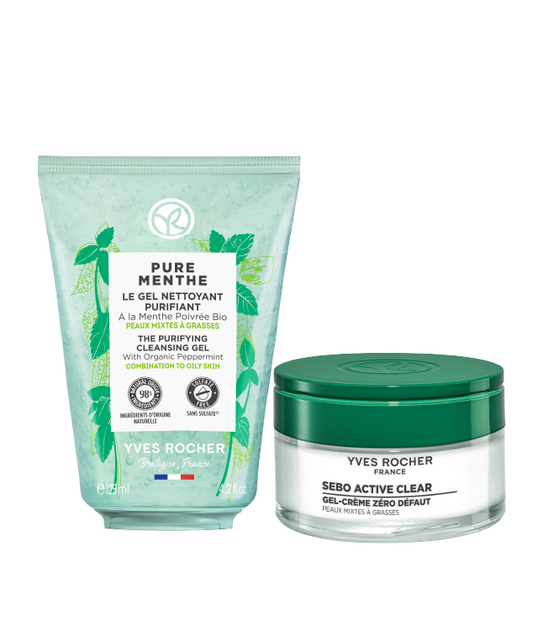 Set Sebo Active Clear za mešovitu i masnu kožu