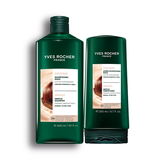 Set za nežnu kosu sa kestenovim mlekom