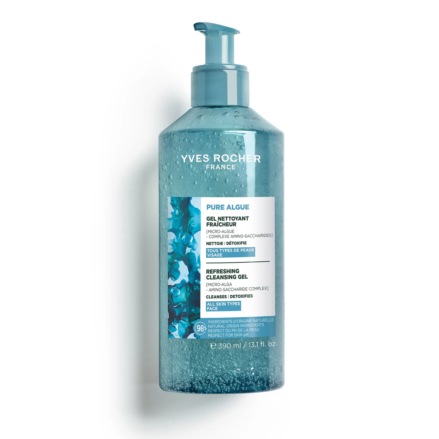 Osvežavajući gel za umivanje sa mikroalgama