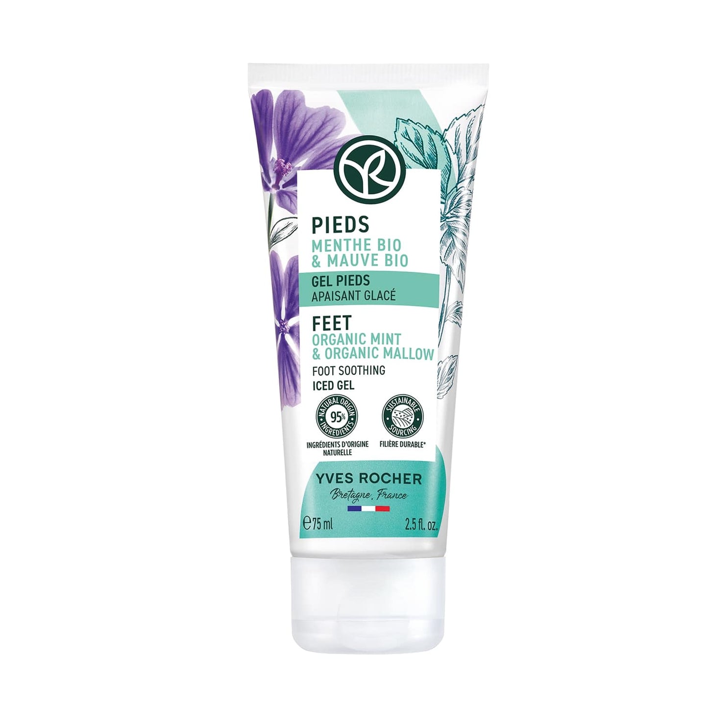 Cold gel for tired feet