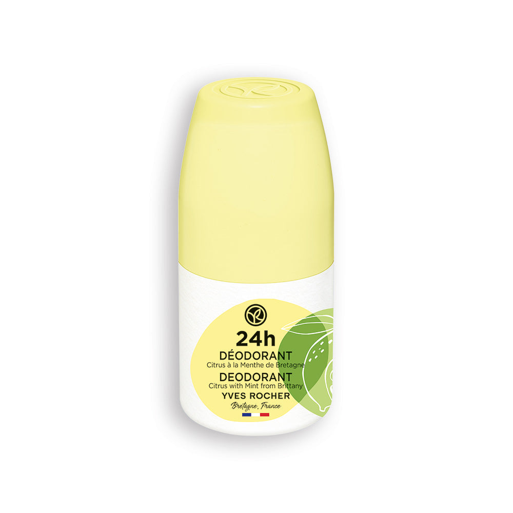 Deodorant with 24h lemon and mint protection