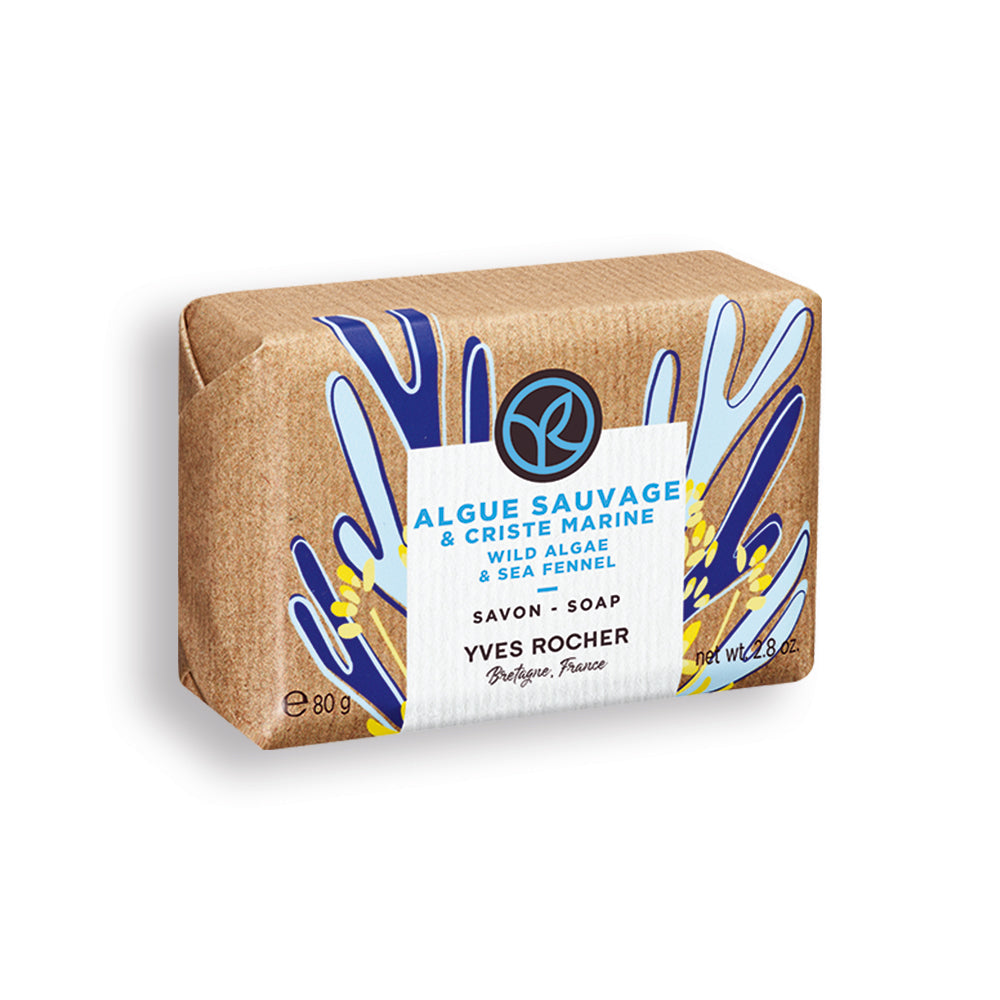 Wild seaweed and sea fennel soap