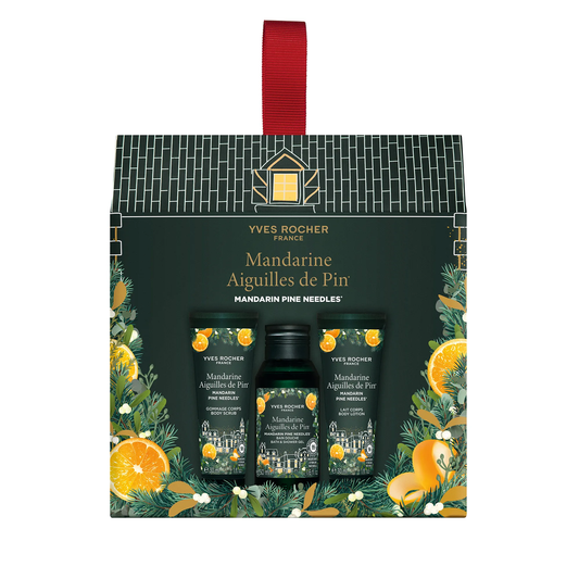 Set od 3 proizvoda Mandarina i iglice bora