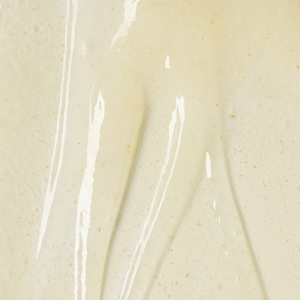 Algae and fennel body scrub gel