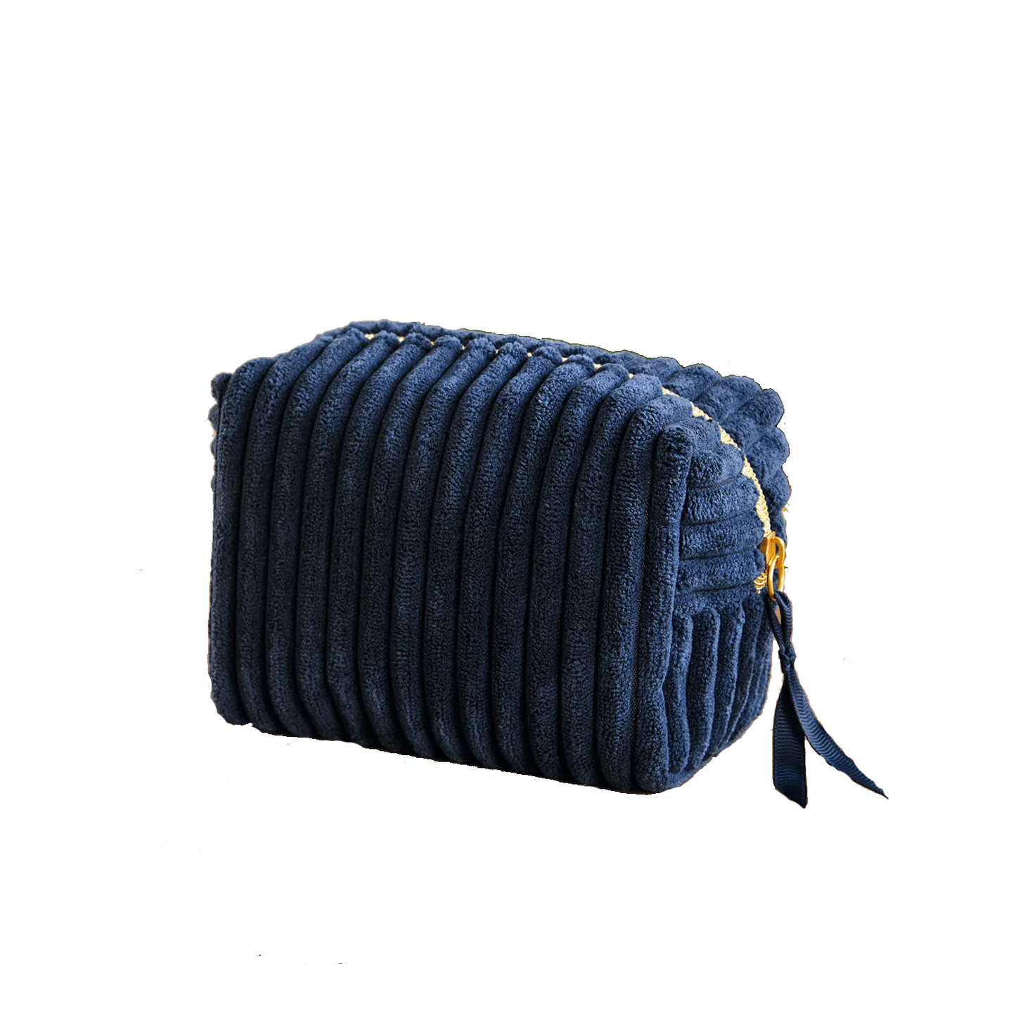 Ženski teget plišani neseser