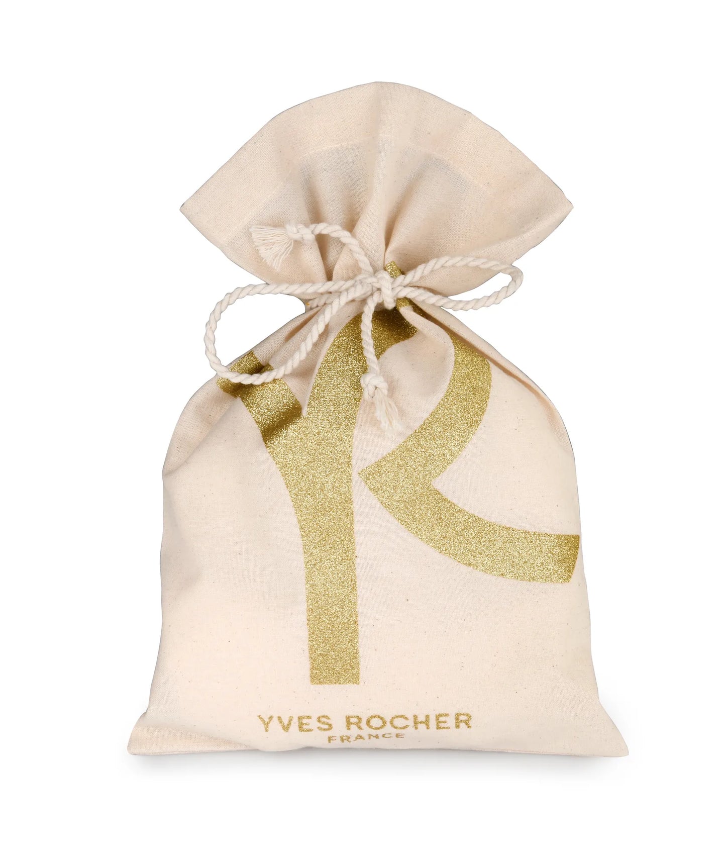 Platnena poklon-vrećica sa zlatnim motivom