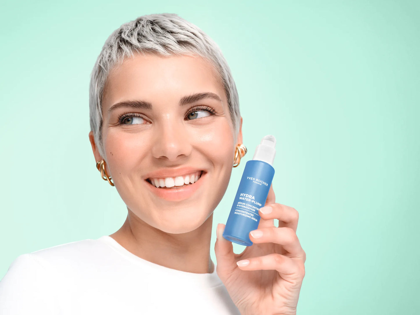 Serum with a non-stop hydration effect that lasts 100 hours