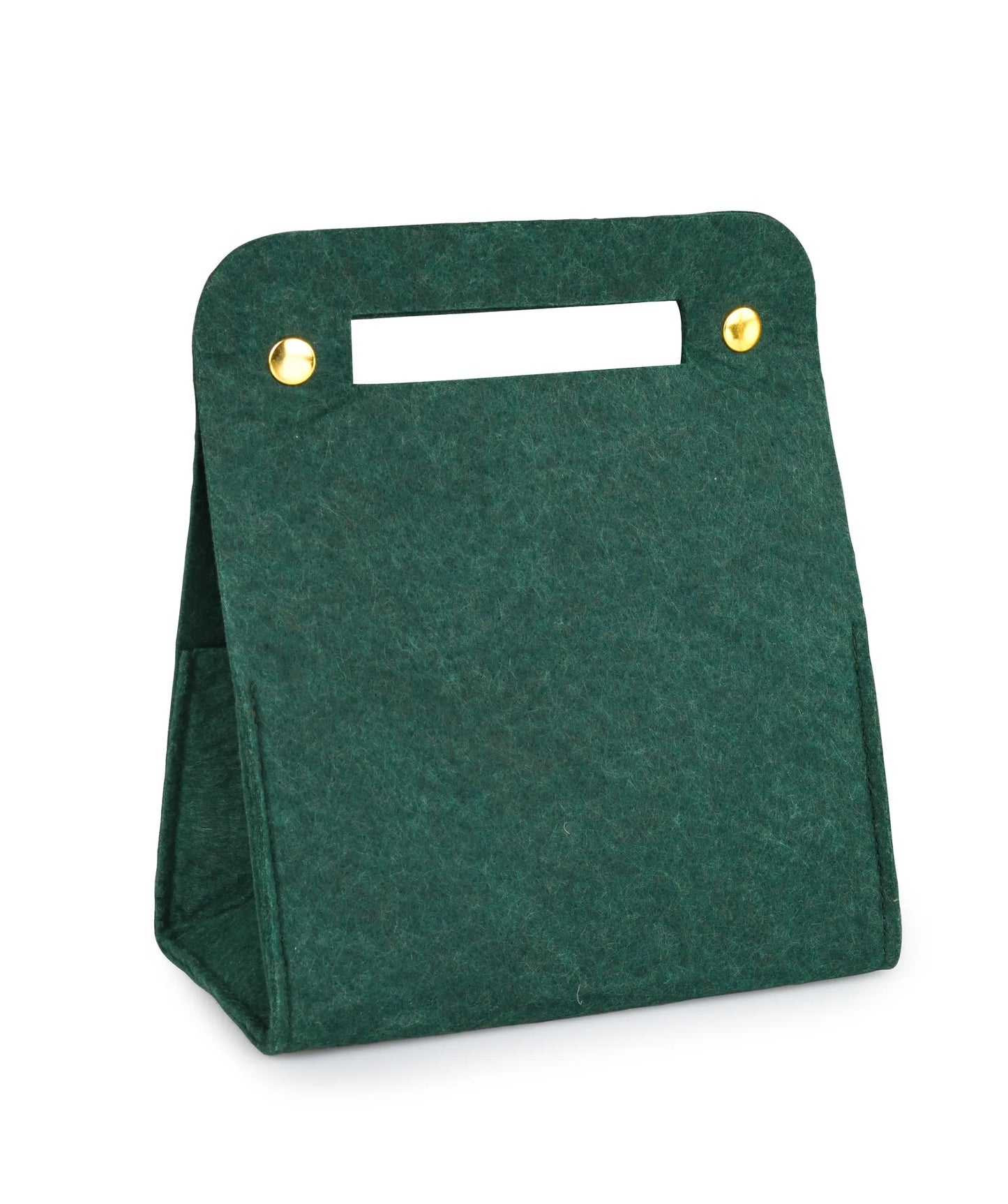 Plišana zelena poklon-kutija