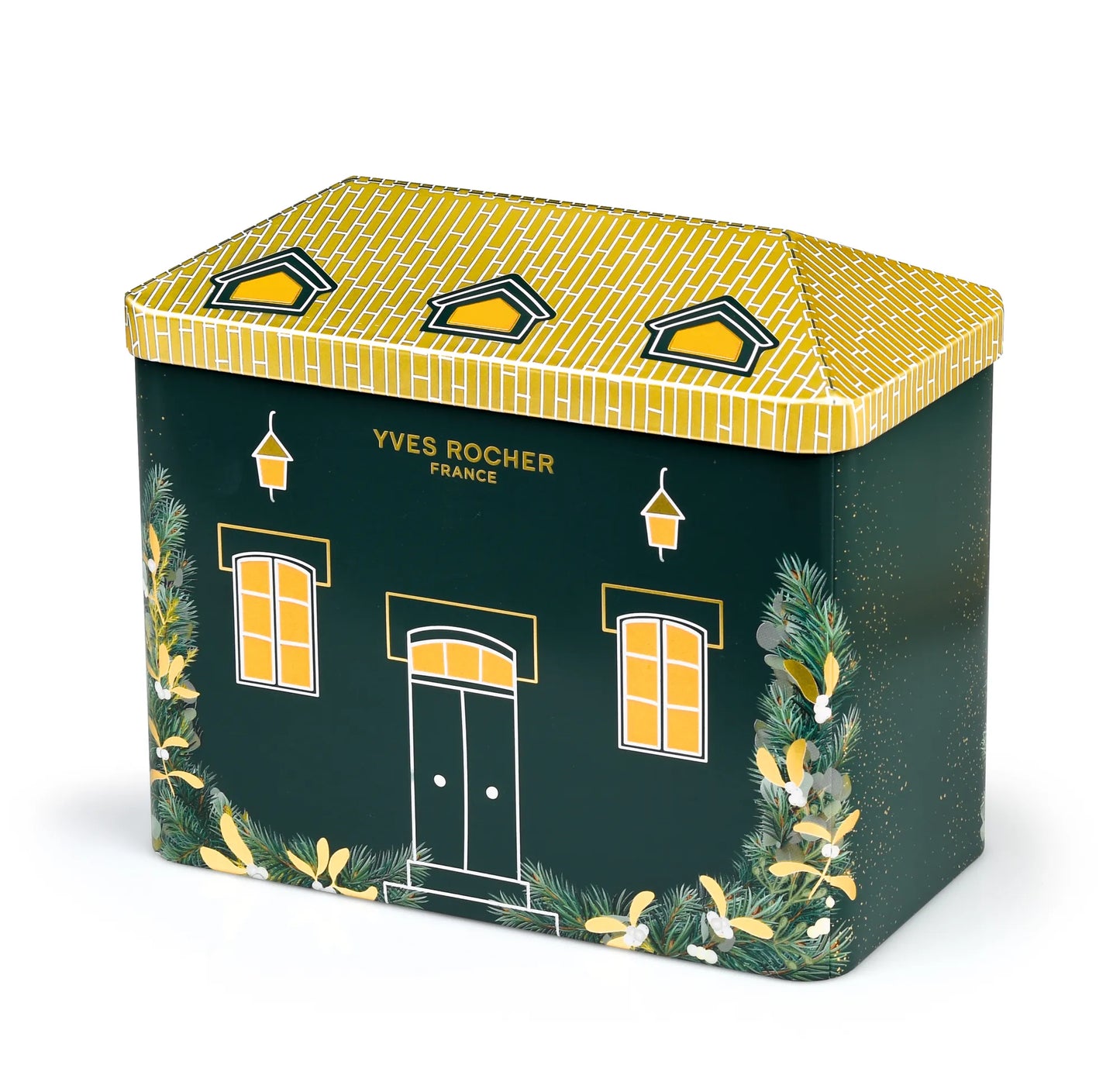 Metalna kutija-kućica za poklon