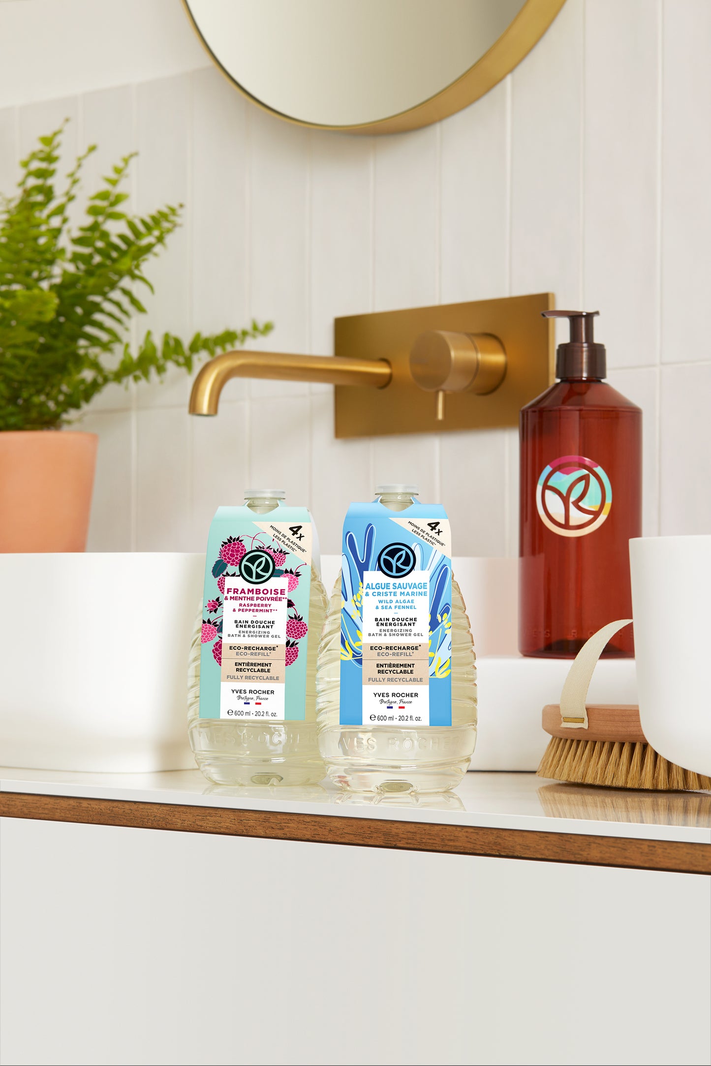 Eco-Refill gel za tuširanje divlje alge i morski komorač