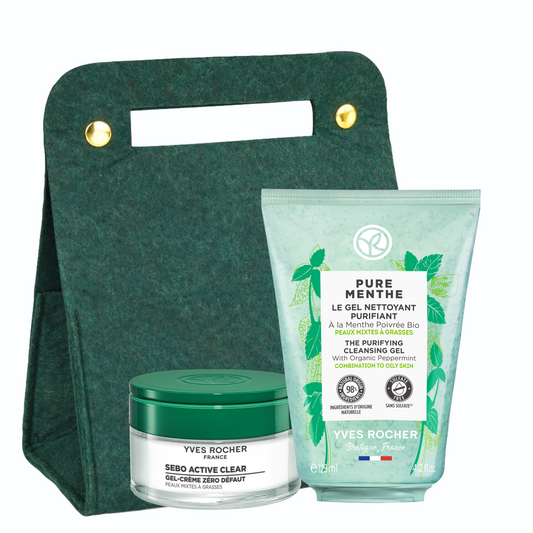 Set Sebo Active Clear za mešovitu i masnu kožu