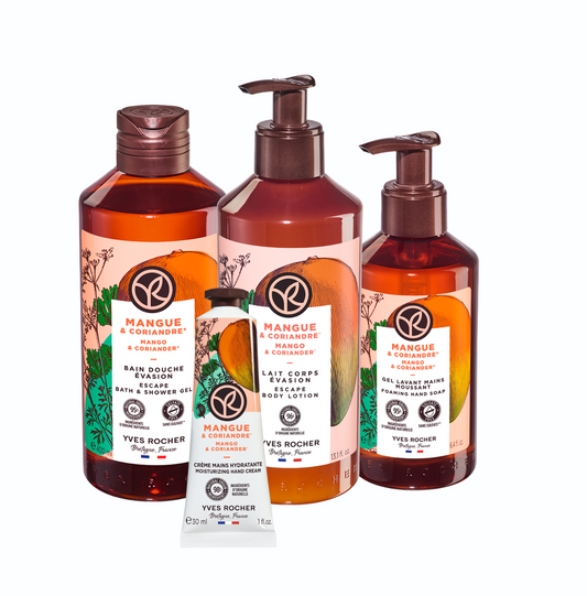 Set Mango i Korijander: kompletna nega