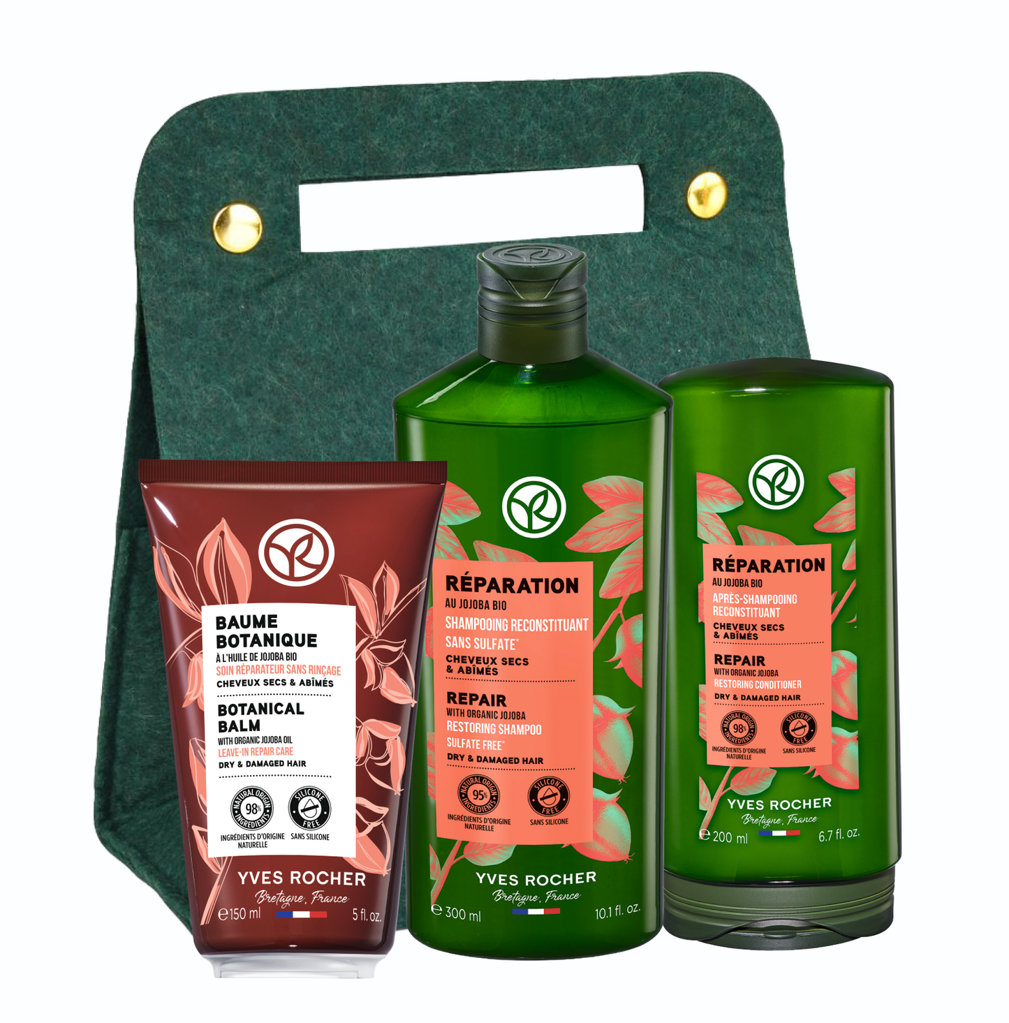 Set za intezivan oporavak kose sa jojobinim uljem