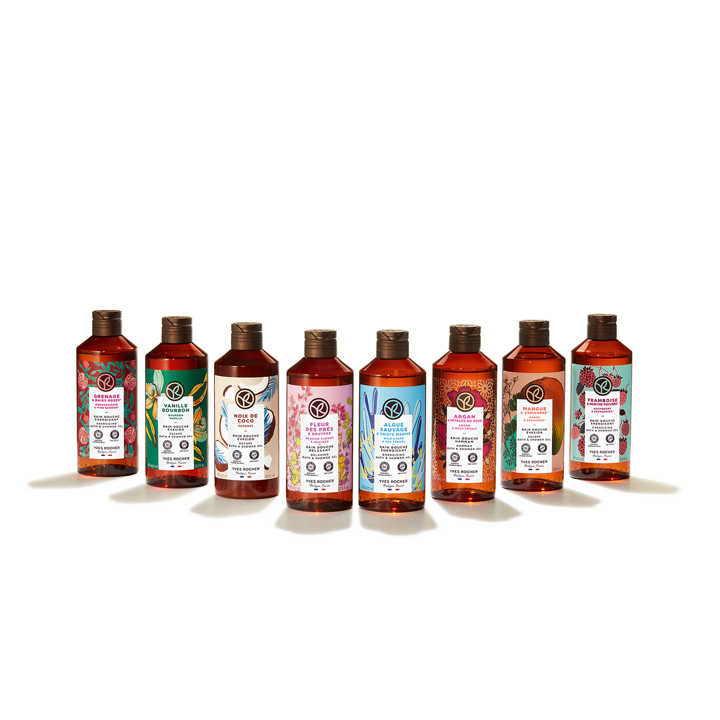 Gel za tuširanje argan i latice ruže